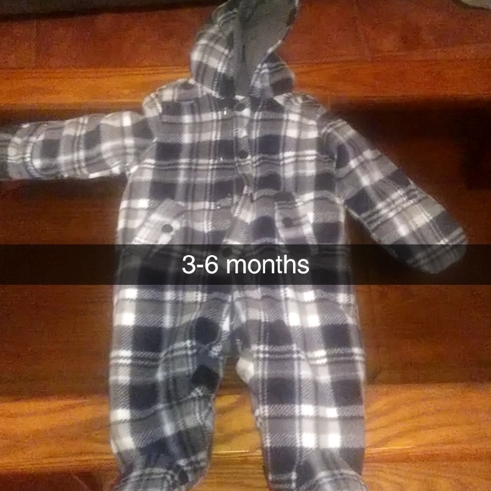 3-6 month snowsuit